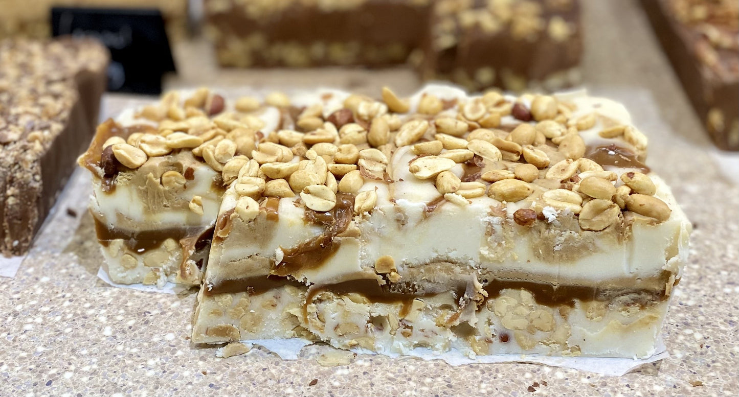 Caramel Nut Log