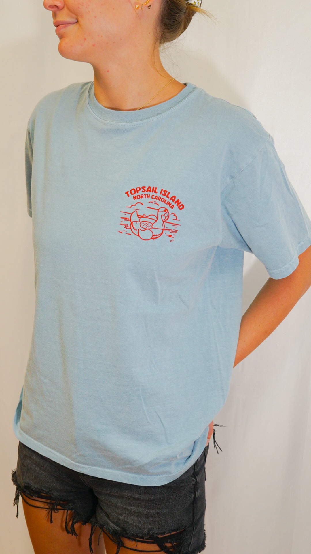 Float Flamingo Skeleton Tee