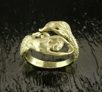 14K Mermaid Ring