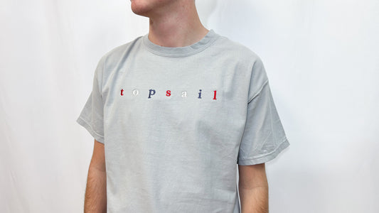 Lower Case Topsail Emb
