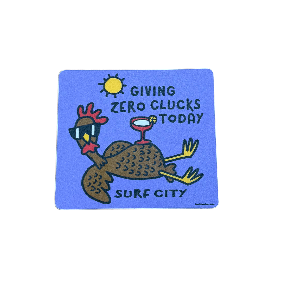 Giving Zero Clucks Rooster